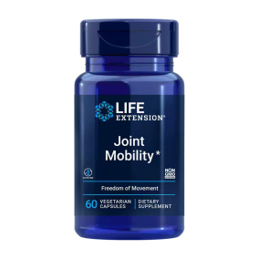 Life Extension Joint Mobility, 60 Vegetarian Capsules Front