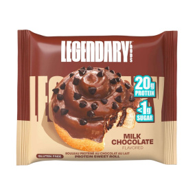 Front of Legendary Foods Low Carb Protein Sweet Rolls Chocolate
