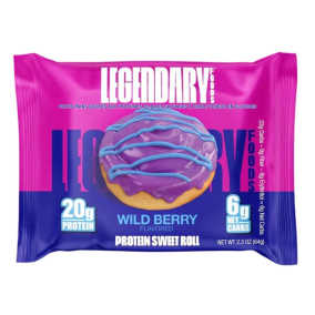Front of Legendary Foods Low Carb Protein Sweet Rolls Wild Berry