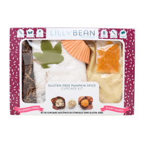 LillyBean Gluten-Free Cupcake Kit Pumpkin Spice, 836g