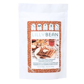 LillyBean Vegan & Gluten-Free Pancake & Waffle Mix Apple Cinnamon, 226.8g