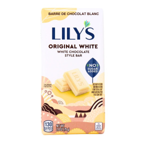 Lily's Original Low-Sugar White Chocolate Bar, 79g
