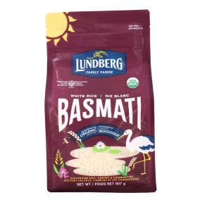 Lundberg Regenerative Organic California White Basmati Rice, 907g