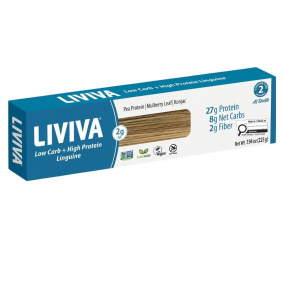 Liviva Low Carb + High Protein Pasta Linguine, 225g