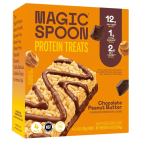 Magic Spoon Protein Treats Chocolate Peanut Butter Front
