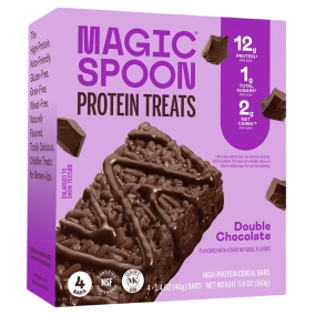 Magic Spoon Keto Protein Treats Double Chocolate Front
