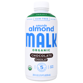 Malk Organic Almond Chocolate Milk Front