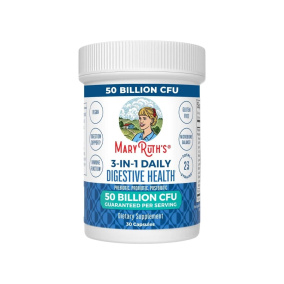 Mary Ruth's 3-in-1 Daily Digestive Health Supplement, 30 Gummies Front