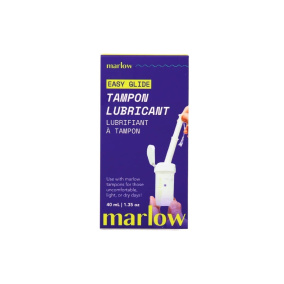 Front of Marlow Tampon Lubricant Water-Based Lubricant