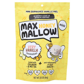 Max Sweets Vanilla Mini Honey Marshmallows Very Vanilla Front