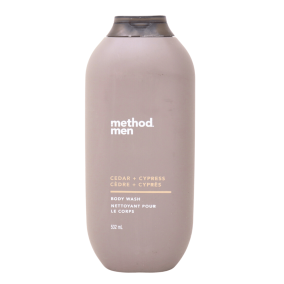 Method Plant-Based Mens’ Body Wash Cedar & Cypress, 532mL - Men's Shower Gel