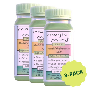 Magic Mind Mental Performance Shot Caffeine & Sugar Free Canada Front