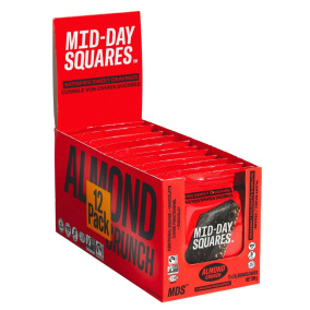Side of Mid-Day Squares Almond Crunch, 12 Pack