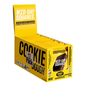 Front of Mid-Day Squares Vegan Functional Chocolate Bar Cookie Dough