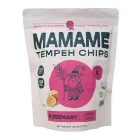 Mamame Gluten-Free Tempeh Chips Rosemary Front
