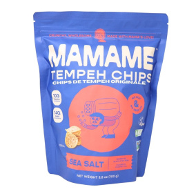 Mamame Gluten-Free Tempeh Chips Sea Salt Front