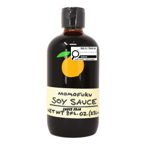 Front of Momofuku Soy Sauce