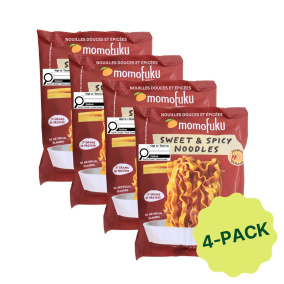 Front of Momofuku Noodles Sweet And Spicy - Momofuku Instant Noodles - Sweet And Spicy Noodles - Spicy Asian Noodles