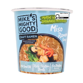 Mike’s Mighty Good Vegetarian Miso Ramen Soup Front