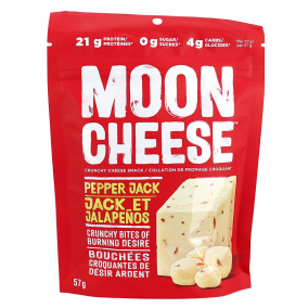 Front of Moon Cheese Pepper Jack, 57g