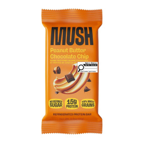 Front of MUSH Oats - MUSH Protein Bar- Natural Protein Bar - Real Food Protein Bar - Peanut Butter Chocolate Protein bar