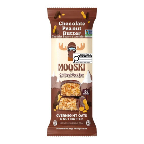 Mooski Chilled Oat Bar Chocolate Peanut Butter Canada Front