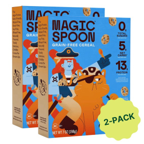 Magic Spoon Grain-Free Keto Cereal Chocolate Chip Cookie Front