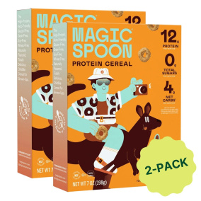 Magic Spoon Grain-Free Keto Cereal Cinnamon Roll Front