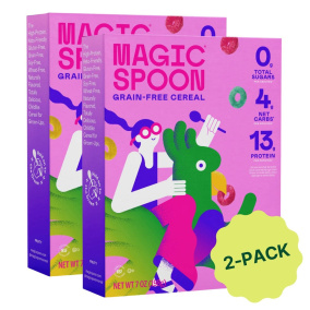 Magic Spoon Grain-Free Keto Cereal Fruity Front