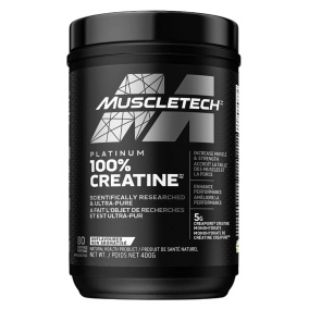 Front of MuscleTech Platinum 100% Pure Creatine Monohydrate