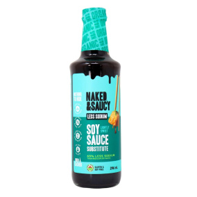 Front of Naked & Saucy Organic Coconut Aminos Lightly Sweet