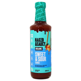 Front of Naked & Saucy Organic Sweet And Sour Sauce
