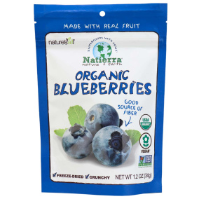 Natierra Organic Freeze-Dried Blueberries, 34g