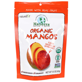Natierra Organic Freeze Dried Mangos, 43g