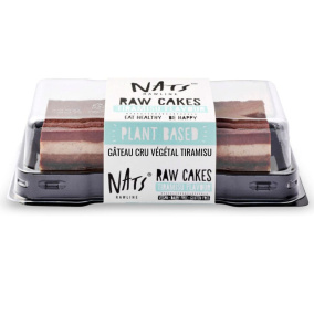 Nats Rawline Plant-Based Raw Cakes Tiramisu Front