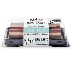 Nats Rawline Plant-Based Raw Cakes Tiramisu Front