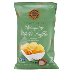Natural Nectar Potato Chips Rosemary & White Truffle, 141.7g