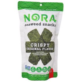 Front of NORA Crispy Seaweed Snack Original