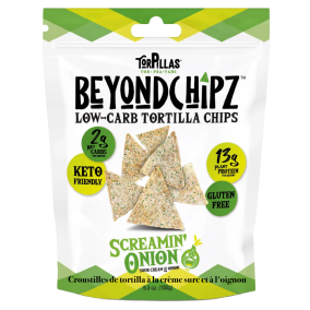 Front of BeyondChipz Screamin’ Onion