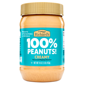 Crazy Richard's Creamy Peanut Butter, 453g
