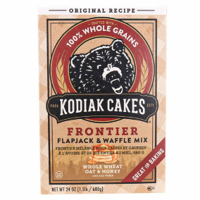 Kodiak Cakes Frontier Whole Wheat Oat & Honey Pancake & Waffle Mix, 680g