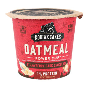 Kodiak Strawberry Dark Chocolate Oatmeal Power Cup, 60g