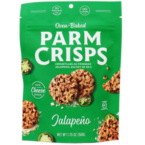 ParmCrisps Jalapeno Cheese Crisps, 50g pouch