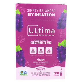 Front of Ultima Electrolyte Mix Grape