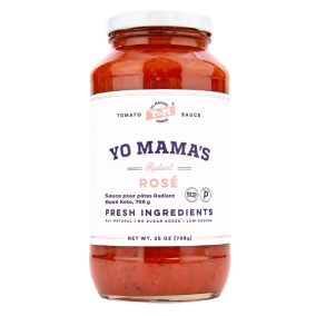 Yo Mama's Radiant Rosé Keto Pasta Sauce, 708g