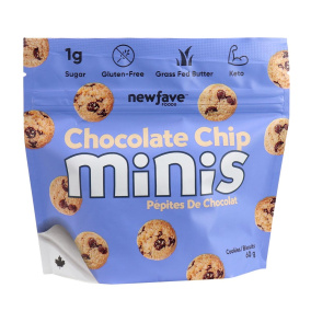 New Fave Foods Keto Chocolate Chip Minis, 60g