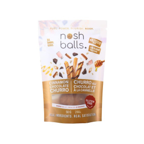 Nosh Balls Grab & Go Energy Balls Cinnamon Chocolate Churro Canada Front