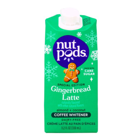 Front of Nutpods Sweetened Creamers Gingerbread Latte Creamer