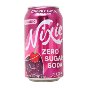 Nixie Organic Zero Sugar Soda Cherry Cola Front