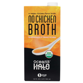 Ocean’s Halo Vegan No Chicken Broth, 946mL